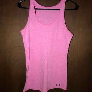 Under armour pink tank top